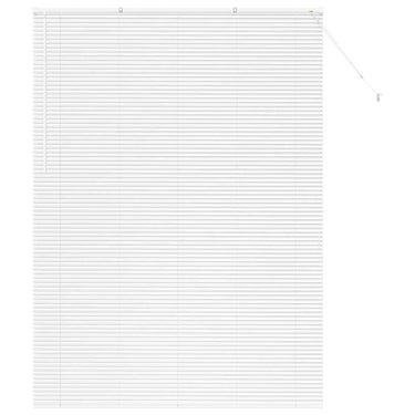 Vidaxl venetiaanse jaloezieën wit 220 x 155 cm aluminium