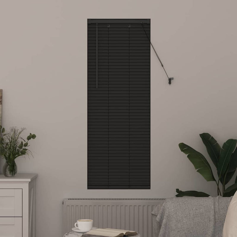 Load image into Gallery viewer, Vidaxl venetiaanse jaloezieën donkergrijs 130 x 50 cm aluminium
