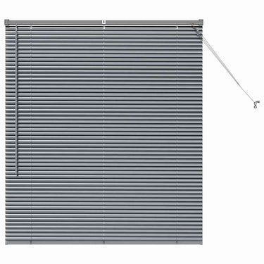 Vidaxl venetiaanse jaloezieën donkergrijs 130 x 115 cm aluminium