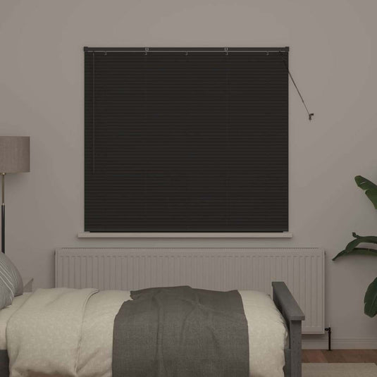 Vidaxl venetiaanse jaloezieën donkergrijs 130 x 140 cm aluminium