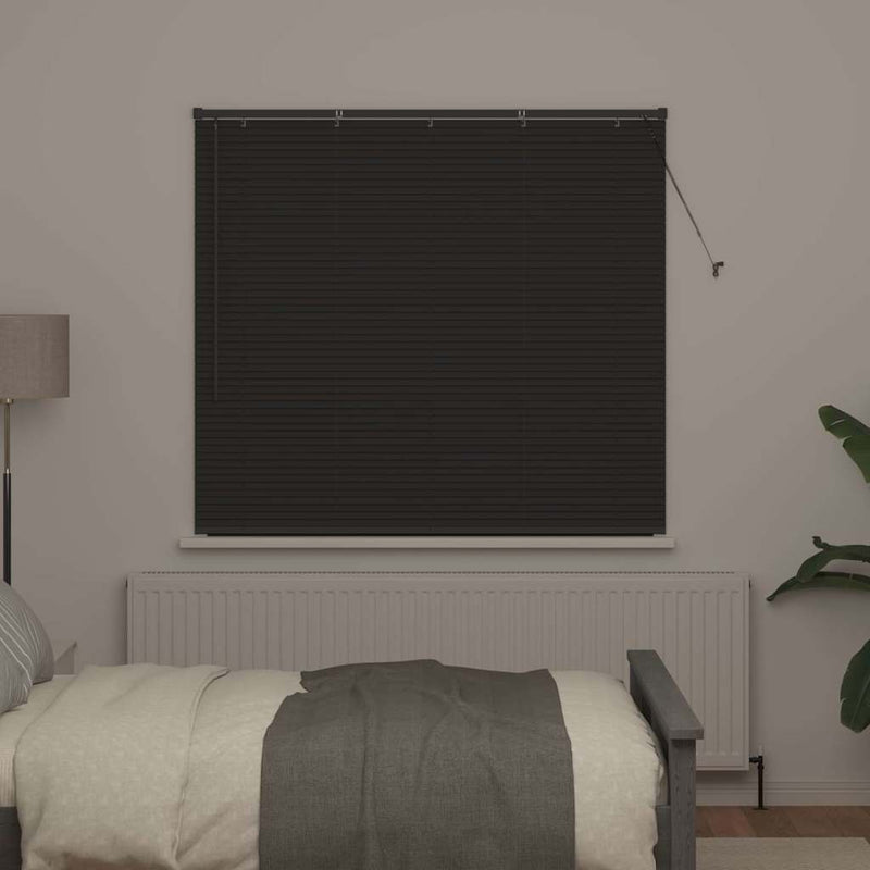 Load image into Gallery viewer, Vidaxl venetiaanse jaloezieën donkergrijs 130 x 145 cm aluminium
