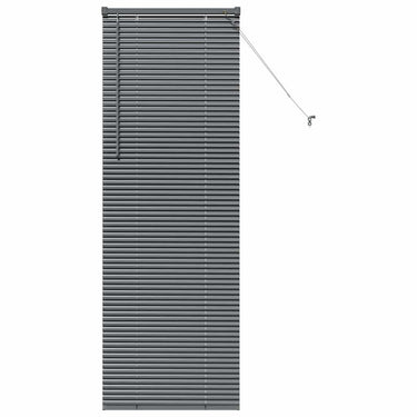 Vidaxl venetiaanse jaloezieën donkergrijs 175 x 65 cm aluminium