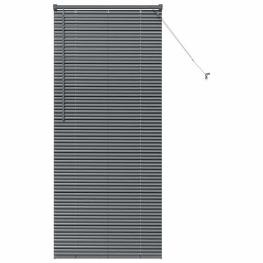Vidaxl venetiaanse jaloezieën donkergrijs 175 x 80 cm aluminium