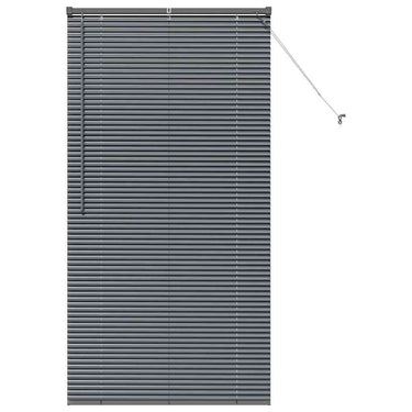 Vidaxl venetiaanse jaloezieën donkergrijs 175 x 85 cm aluminium