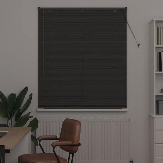 Vidaxl venetiaanse jaloezieën donkergrijs 175 x 110 cm aluminium