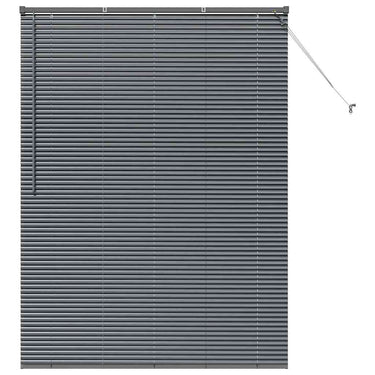 Vidaxl venetiaanse jaloezieën donkergrijs 175 x 135 cm aluminium