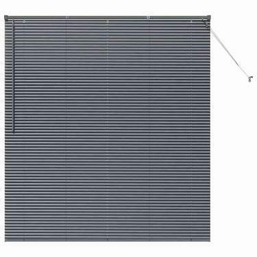 Vidaxl venetiaanse jaloezieën donkergrijs 175 x 160 cm aluminium