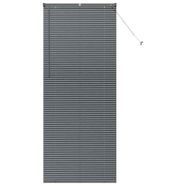 Vidaxl venetiaanse jaloezieën donkergrijs 220 x 95 cm aluminium