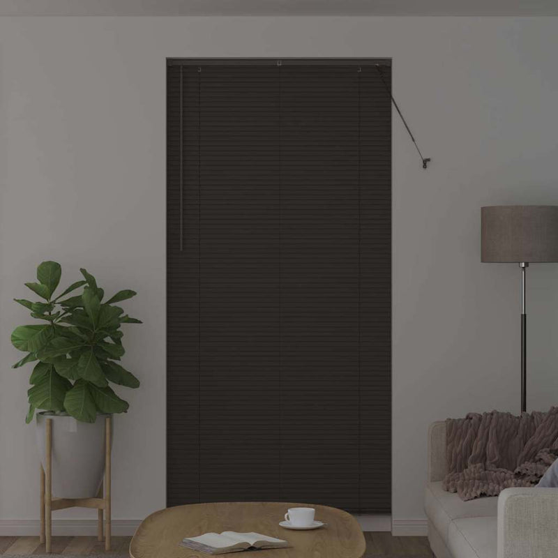 Load image into Gallery viewer, Vidaxl venetiaanse jaloezieën donkergrijs 220 x 105 cm aluminium
