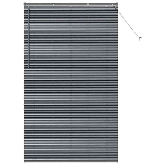Vidaxl venetiaanse jaloezieën donkergrijs 220 x 135 cm aluminium