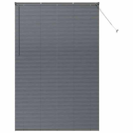 Vidaxl venetiaanse jaloezieën donkergrijs 220 x 145 cm aluminium