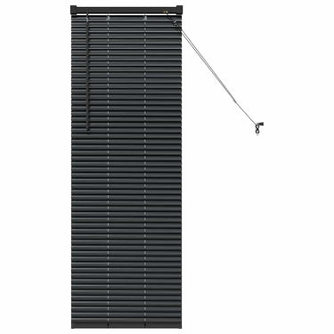 Vidaxl venetiaanse jaloezieën zwart 130 x 45 cm aluminium