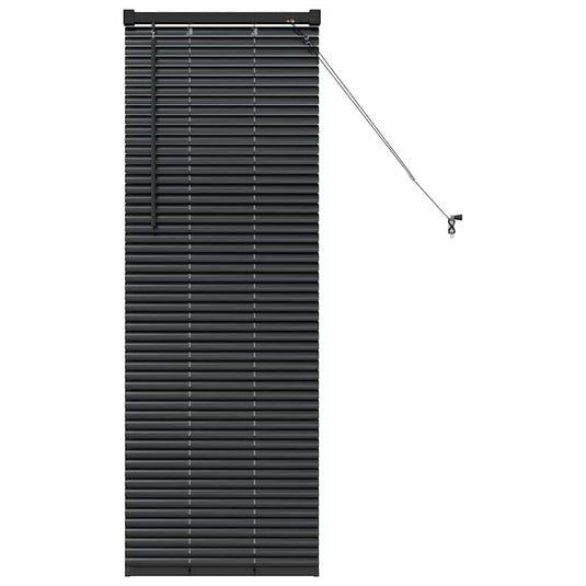 Vidaxl venetiaanse jaloezieën zwart 130 x 55 cm aluminium
