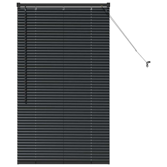 Vidaxl venetiaanse jaloezieën zwart 130 x 75 cm aluminium