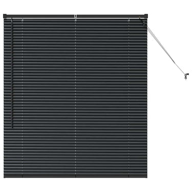 Vidaxl venetiaanse jaloezieën zwart 130 x 115 cm aluminium
