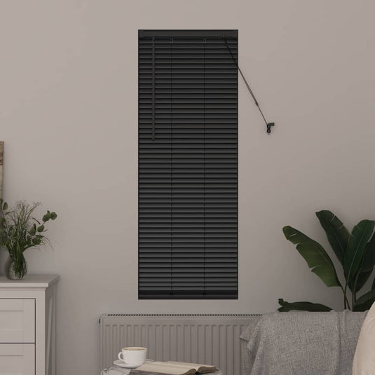 Vidaxl venetiaanse jaloezieën zwart 175 x 45 cm aluminium