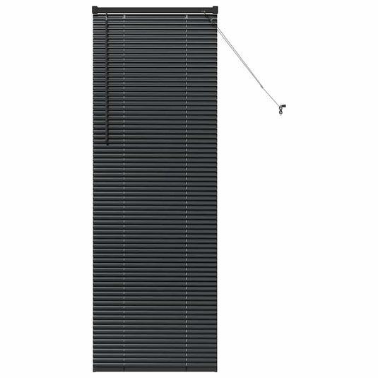 Vidaxl venetiaanse jaloezieën zwart 175 x 60 cm aluminium