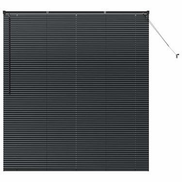 Vidaxl venetiaanse jaloezieën zwart 175 x 155 cm aluminium