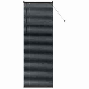 Vidaxl venetiaanse jaloezieën zwart 220 x 75 cm aluminium