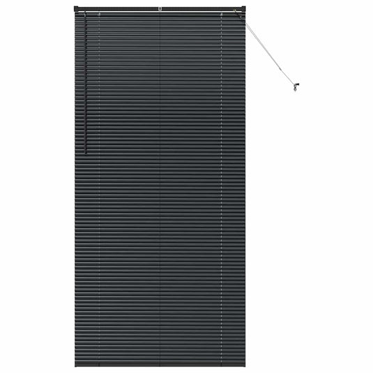 Vidaxl venetiaanse jaloezieën zwart 220 x 105 cm aluminium