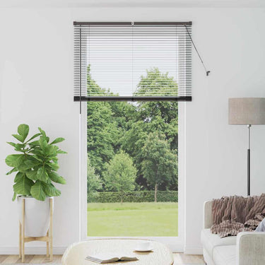 Vidaxl venetiaanse jaloezieën zwart 220 x 110 cm aluminium