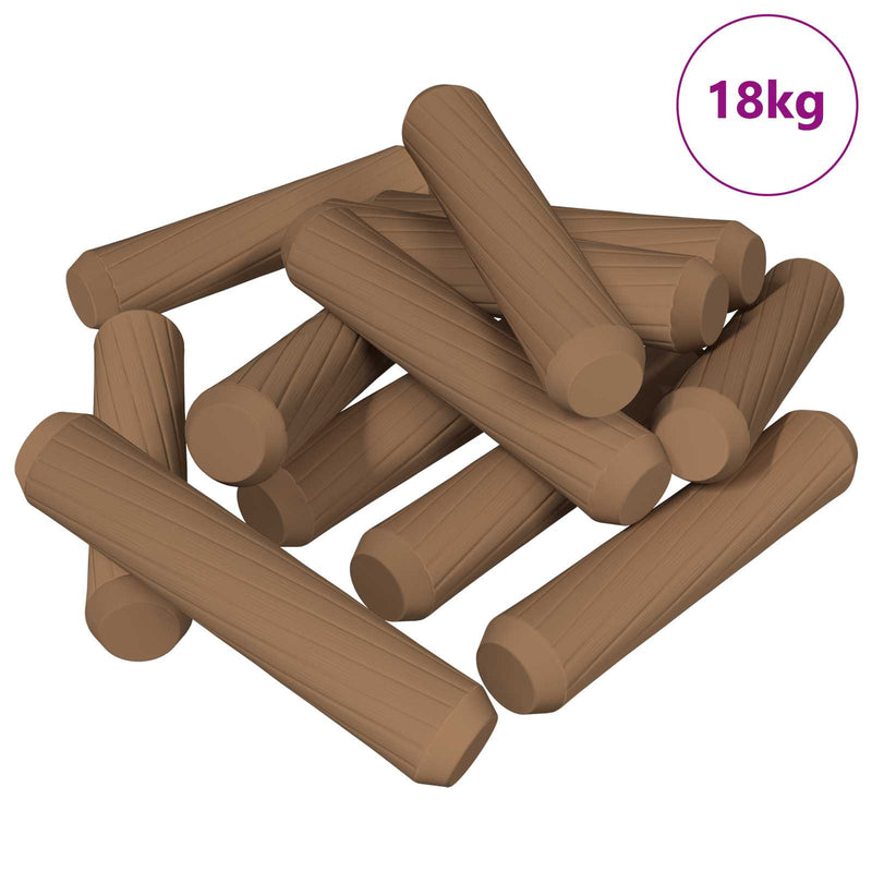 Load image into Gallery viewer, Vidaxl houten dowels 18000 pcs bruin massief hout
