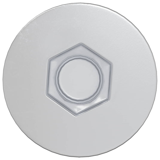 Vidaxl bevestigingsschroeven 12 pcs zilver ø7 x 50 mm metaal