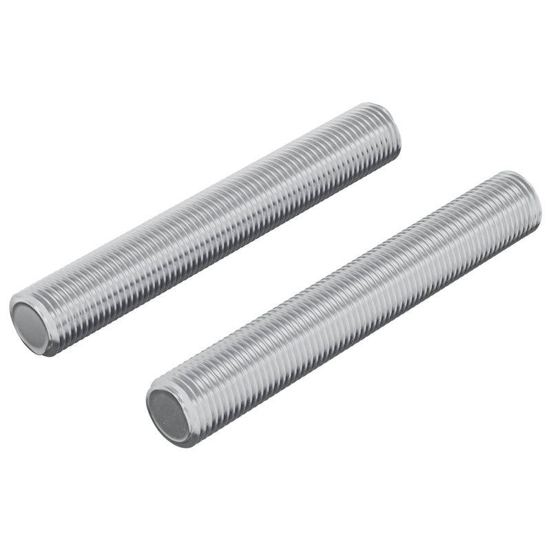 Load image into Gallery viewer, Vidaxl draadstaaf 2 pcs zilver 8 x 55 mm staal
