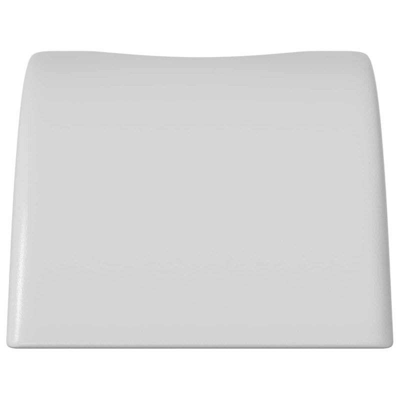 Load image into Gallery viewer, Vidaxl halve maan washer 2 pcs wit m6 polypropyleen
