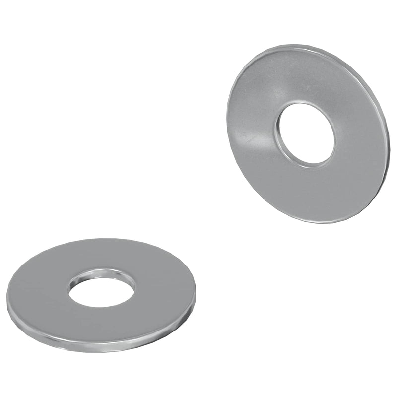 Load image into Gallery viewer, Vidaxl washers 2 pcs zilver 18 x 18 x 1,2 mm ijzer
