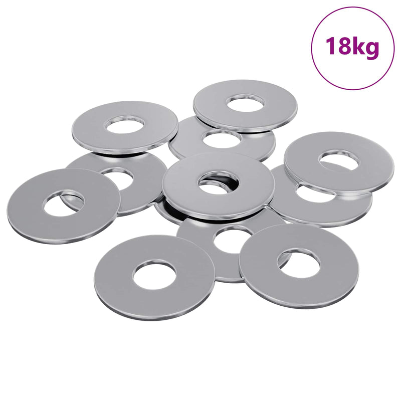 Load image into Gallery viewer, Vidaxl washers 9000 pcs zilver ijzer
