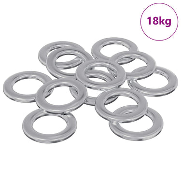 Vidaxl washers 52941 pcs zilver ijzer