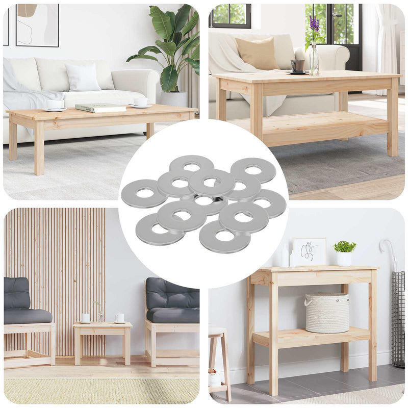 Load image into Gallery viewer, Vidaxl washers 33962 pcs zilver ijzer
