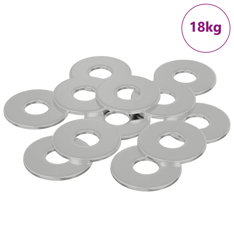 Load image into Gallery viewer, Vidaxl washers 33962 pcs zilver ijzer
