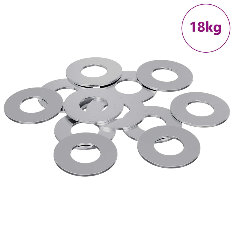 Load image into Gallery viewer, Vidaxl washers 11842 pcs zilver ijzer
