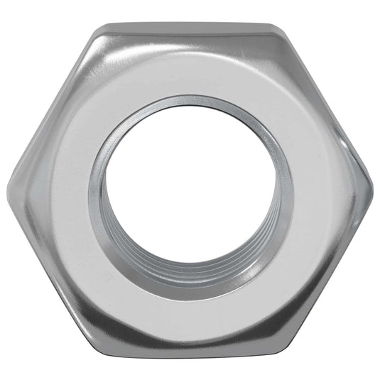 Vidaxl zeshoekige moeren 12 pcs zilver m8 ijzer
