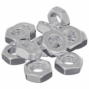 Vidaxl zeshoekige moeren 3600 pcs zilver ijzer