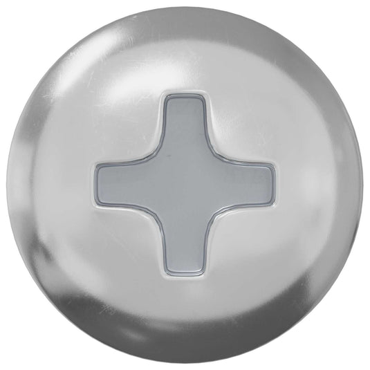 Vidaxl bout 2 pcs zilver 9,8 x 35 mm ijzer