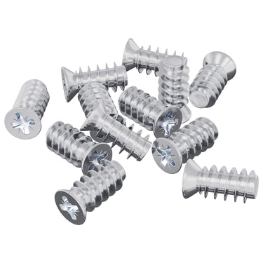Vidaxl bout 10909 pcs zilver m6 x 12 mm ijzer