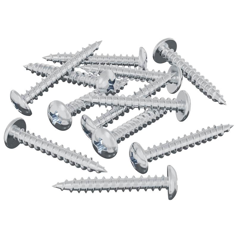 Load image into Gallery viewer, Vidaxl houten schroef 8182 pcs zilver m4 x 28 mm ijzer
