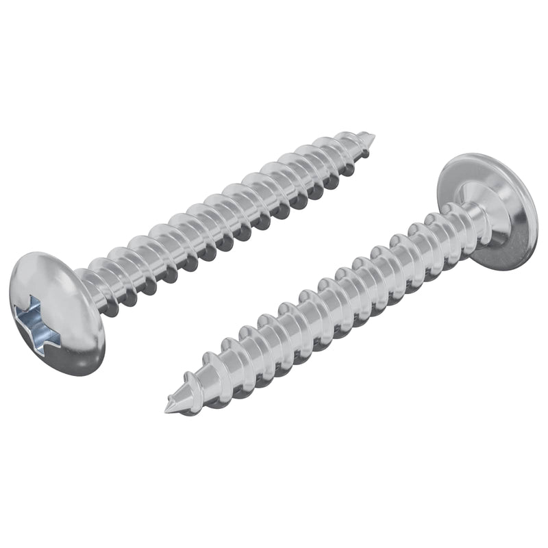 Load image into Gallery viewer, Vidaxl houten schroeven 2 pcs zilver m4 x 28 mm staal
