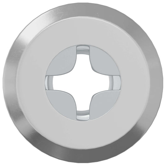 Vidaxl slotmoer 3673 pcs zilver staal