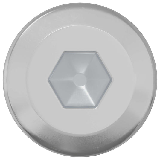 Vidaxl slotschroef effen 12 pcs zilver m6 x 12 mm staal