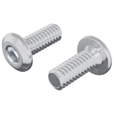 Vidaxl vergrendelingsschroef 2 pcs zilver m6 x 15 mm staal