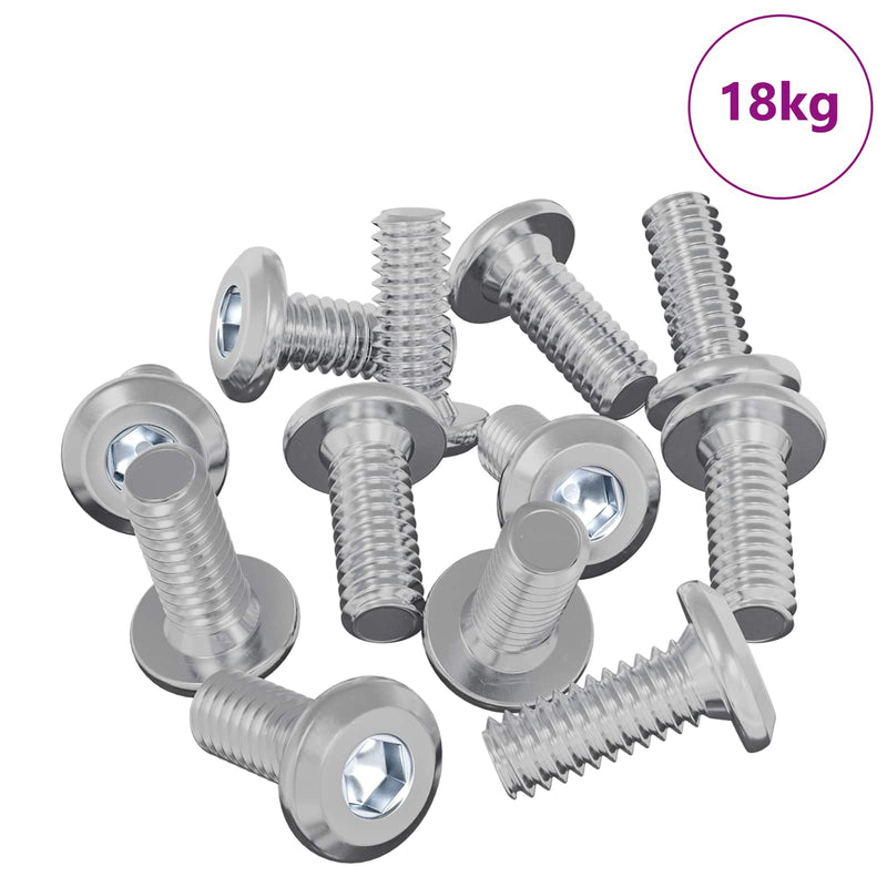 Load image into Gallery viewer, Vidaxl vergrendelingsschroef 3600 pcs zilver staal
