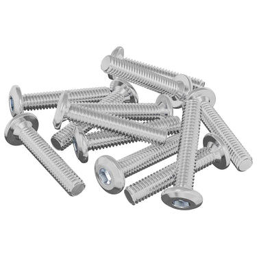 Vidaxl vergrendelingsschroef 2647 pcs zilver staal