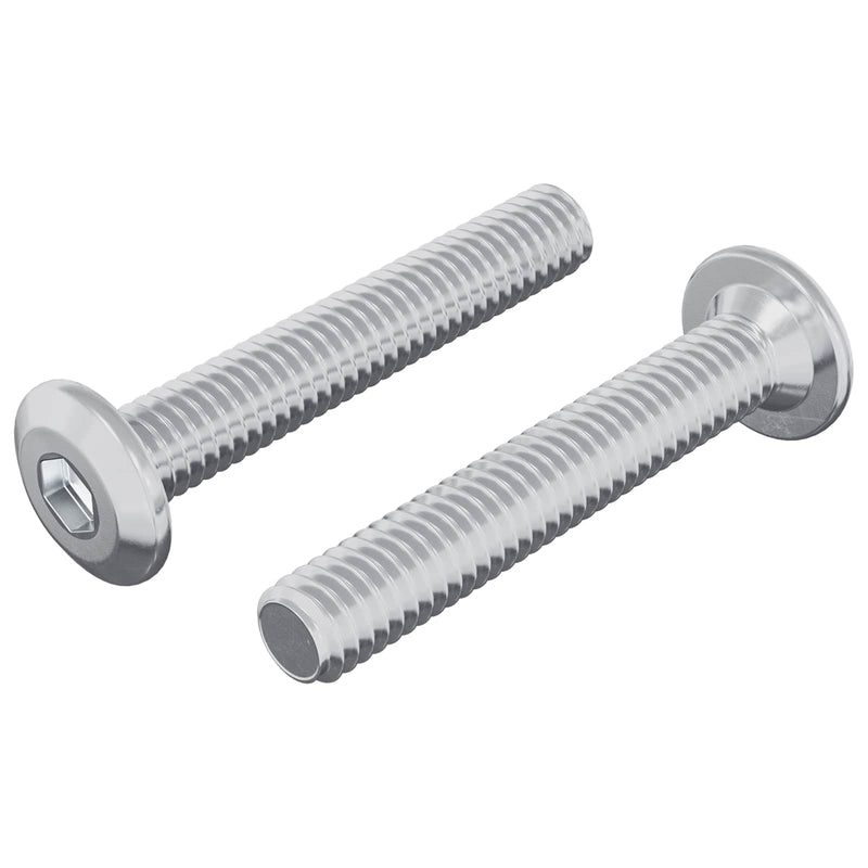 Load image into Gallery viewer, Vidaxl vergrendelingsschroef 2 pcs zilver m6 x 35 mm staal
