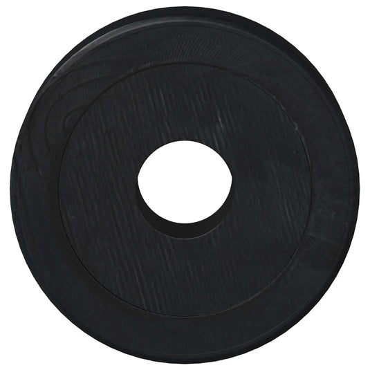 Vidaxl geschikt voor vlakke ringen 2 pcs zwart ∅15 x 3 mm