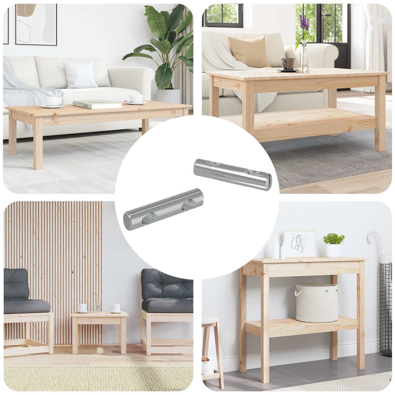 Load image into Gallery viewer, Vidaxl moer 2 pcs verzinkt 60 x 12 mm ijzer
