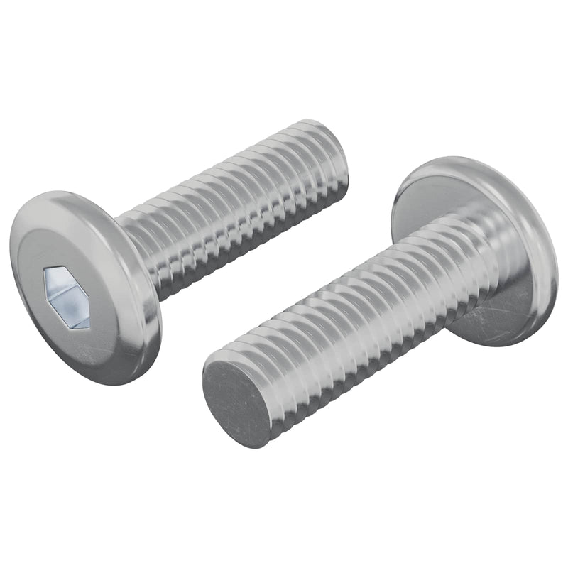 Load image into Gallery viewer, Vidaxl bout 2 pcs zilver 8 x 25 mm staal
